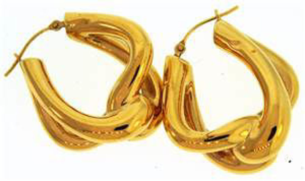 Picture of Earrings 14kt-2.4 DWT, 3.7 Grams