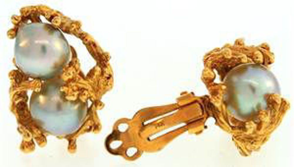 Picture of Earrings 14kt-8.5 DWT, 13.2 Grams