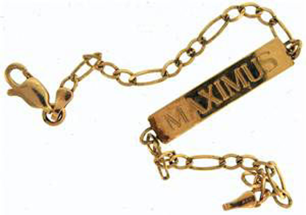 Picture of Men's Bracelets 10kt-1.5 DWT, 2.3 Grams