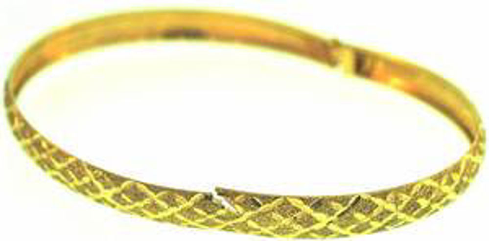 Picture of Bangle Bracelets 10kt-2.8 DWT, 4.4 Grams