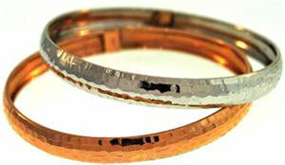 Picture of Bangle Bracelets 14kt-8.0 DWT, 12.4 Grams