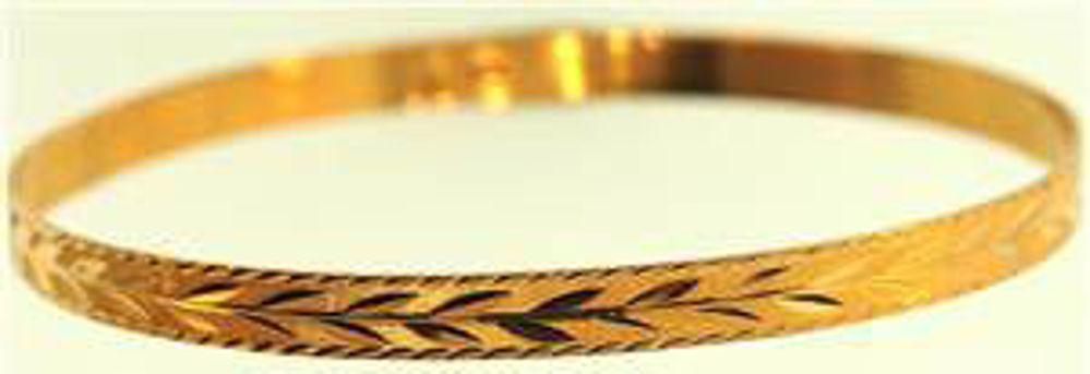 Picture of Bangle Bracelets 18kt, 4.5 DWT, 7.0 Grams