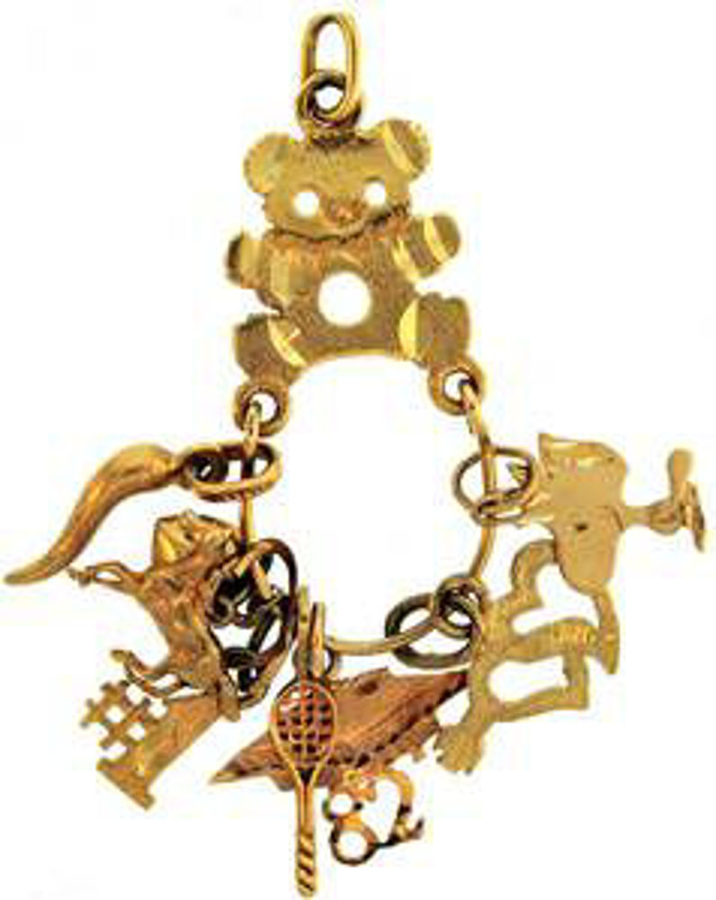 Picture of Charms & Pendants 10kt-3.7 DWT, 5.8 Grams